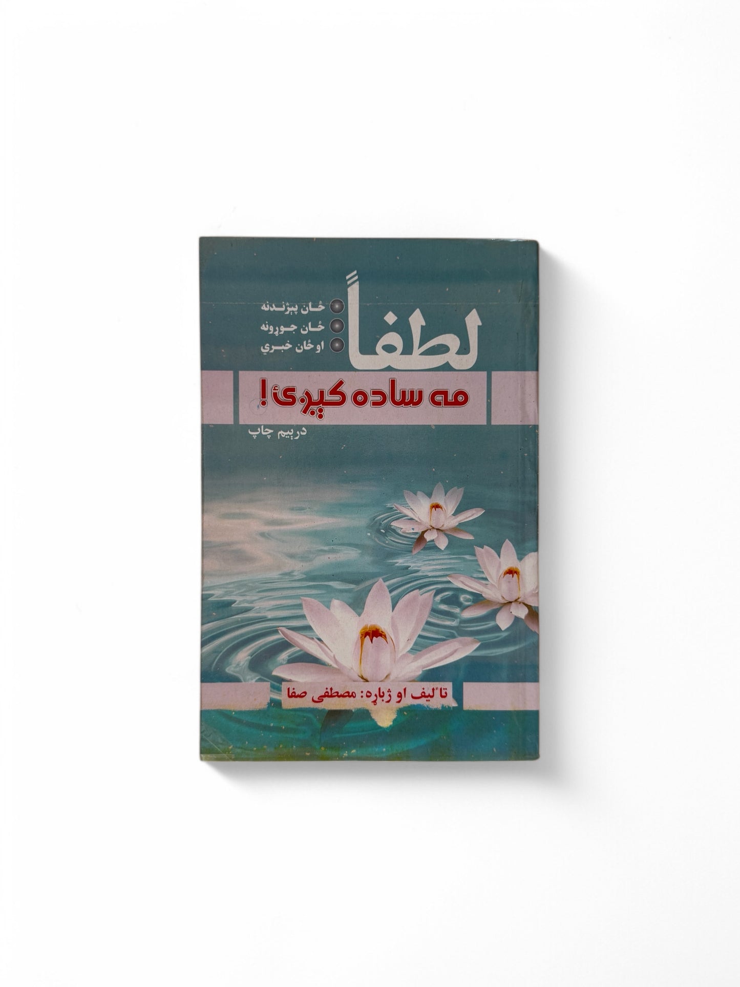 لطفاً مه ساده کیږئ